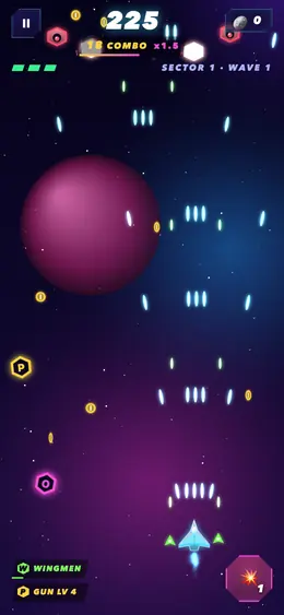Galaxy Strike gameplay
